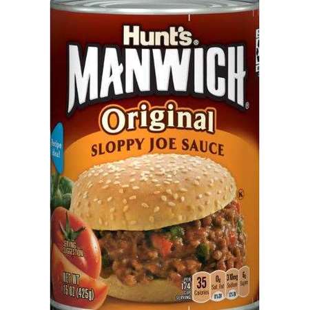 MANWICH Manwich Original Sloppy Joe Sauce 15 oz., PK24 2700044212